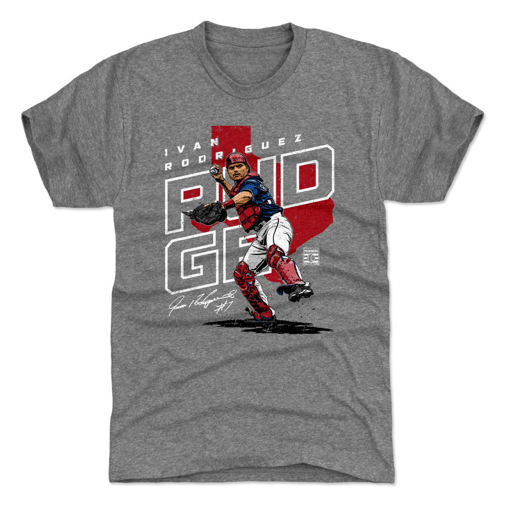 Ivan Rodriguez Men's Premium T-Shirt | 500 LEVEL