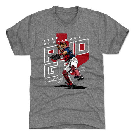 Ivan Rodriguez Men's Premium T-Shirt | 500 LEVEL