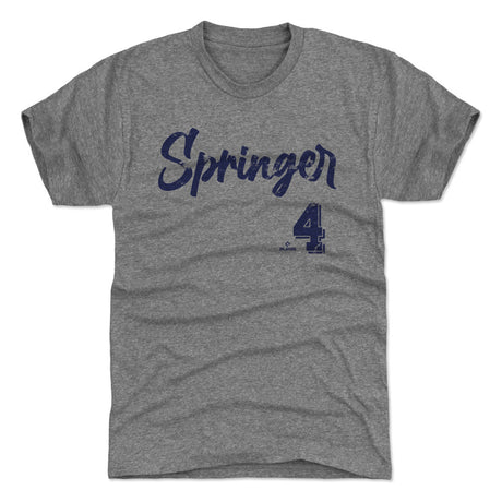 George Springer Men's Premium T-Shirt | 500 LEVEL