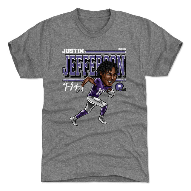 Justin Jefferson Men's Premium T-Shirt | 500 LEVEL
