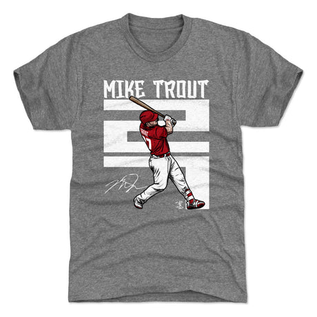 Mike Trout Men's Premium T-Shirt | 500 LEVEL