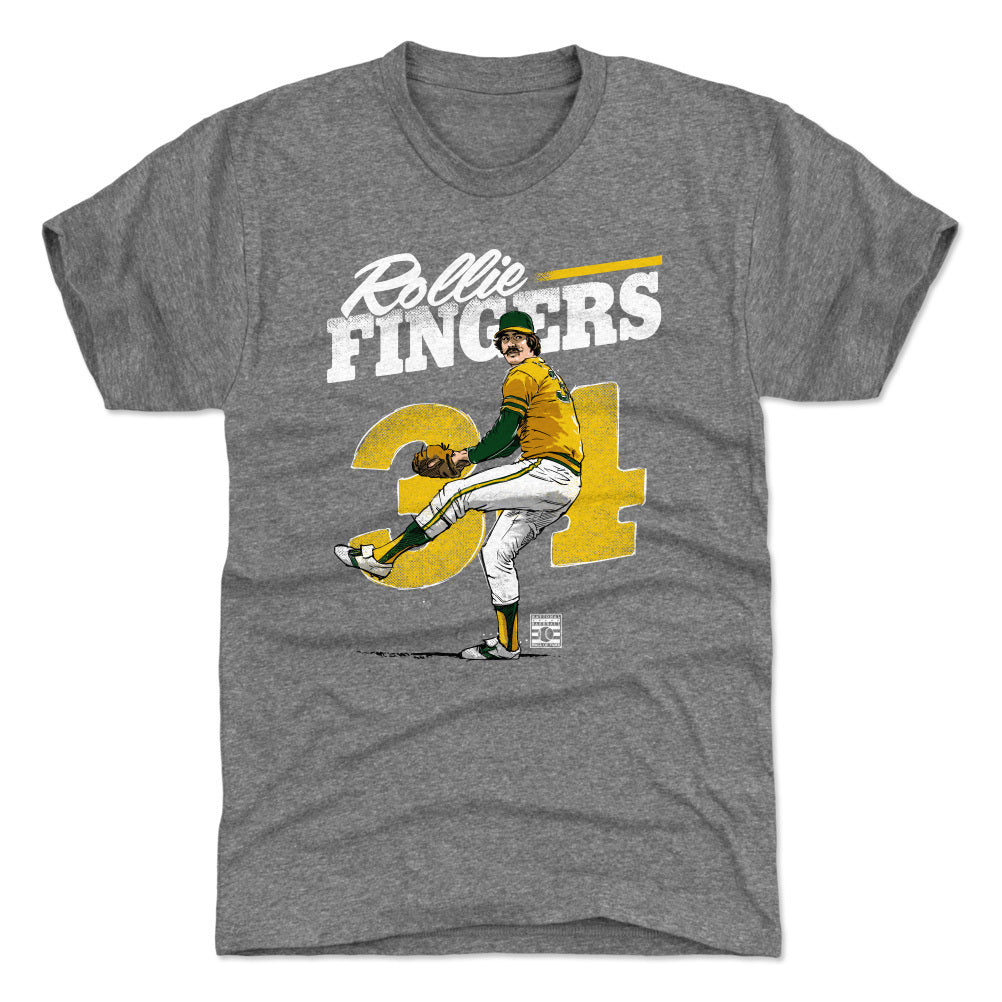 Rollie Fingers Men's Premium T-Shirt | 500 LEVEL