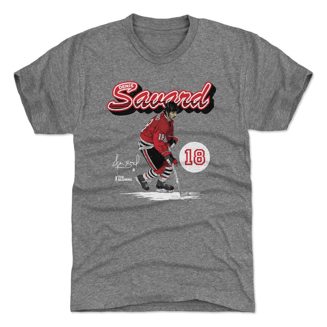 Denis Savard Men's Premium T-Shirt | 500 LEVEL