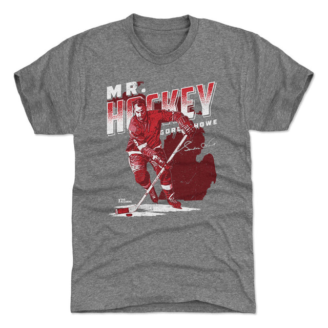 Gordie Howe Men's Premium T-Shirt | 500 LEVEL