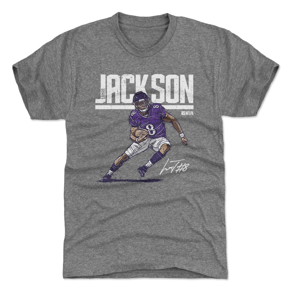 Lamar Jackson Men's Premium T-Shirt | 500 LEVEL