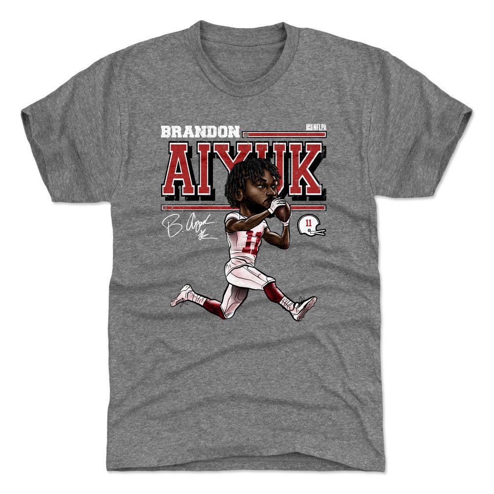 Brandon Aiyuk Men's Premium T-Shirt | 500 LEVEL