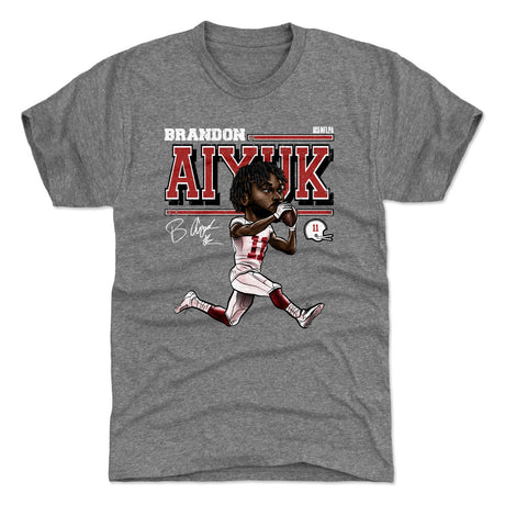 Brandon Aiyuk Men's Premium T-Shirt | 500 LEVEL