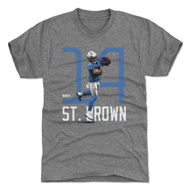 Amon-Ra St. Brown Men's Premium T-Shirt | 500 LEVEL