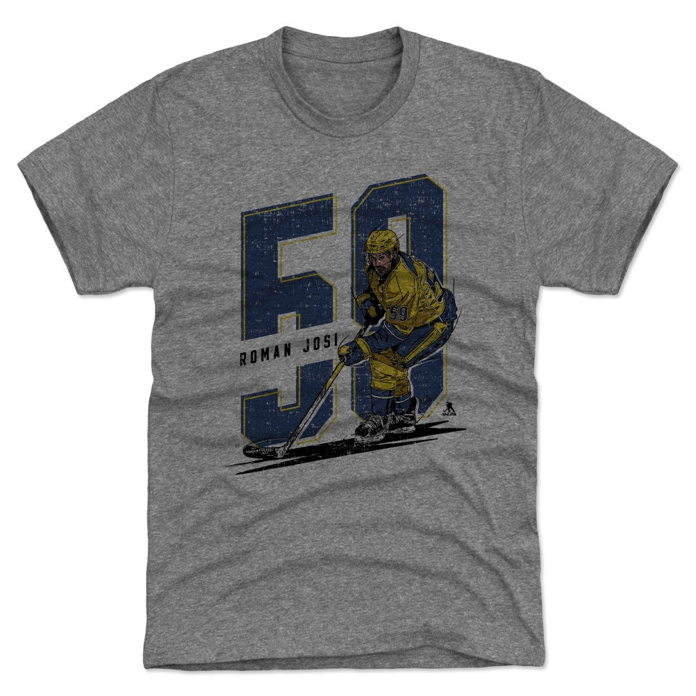 Roman Josi Men's Premium T-Shirt | 500 LEVEL