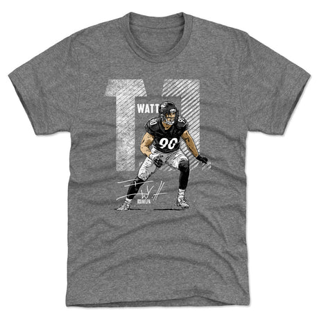 T.J. Watt Men's Premium T-Shirt | 500 LEVEL