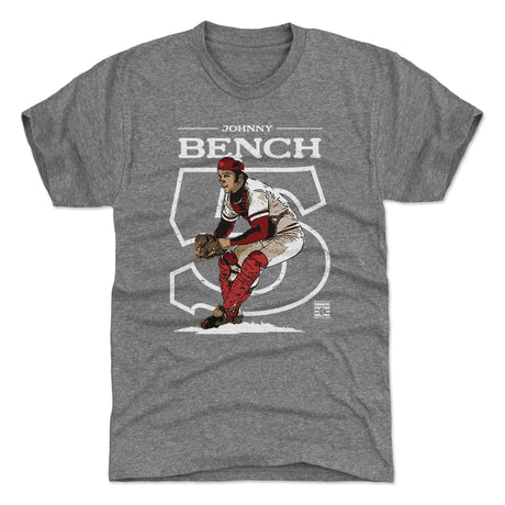 Johnny Bench Men's Premium T-Shirt | 500 LEVEL