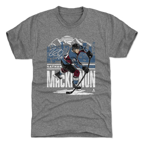Nathan MacKinnon Men's Premium T-Shirt | 500 LEVEL