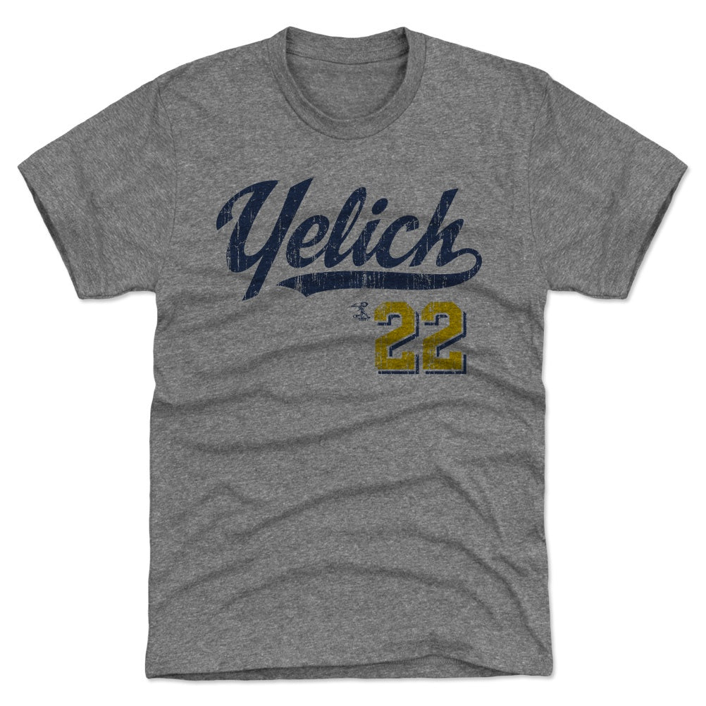 Christian Yelich Men's Premium T-Shirt | 500 LEVEL