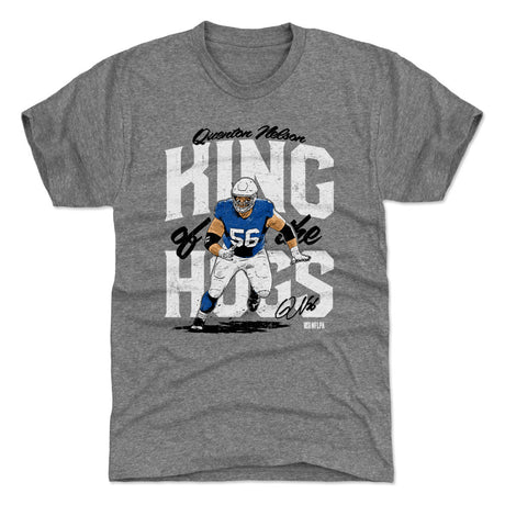 Quenton Nelson Men's Premium T-Shirt | 500 LEVEL