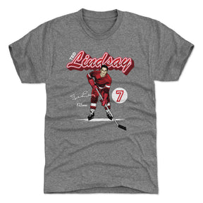 Ted Lindsay Men's Premium T-Shirt | 500 LEVEL