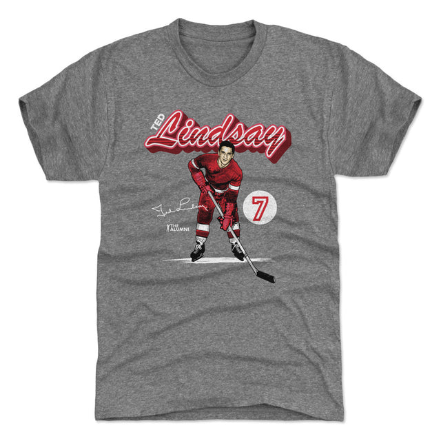Ted Lindsay Men's Premium T-Shirt | 500 LEVEL