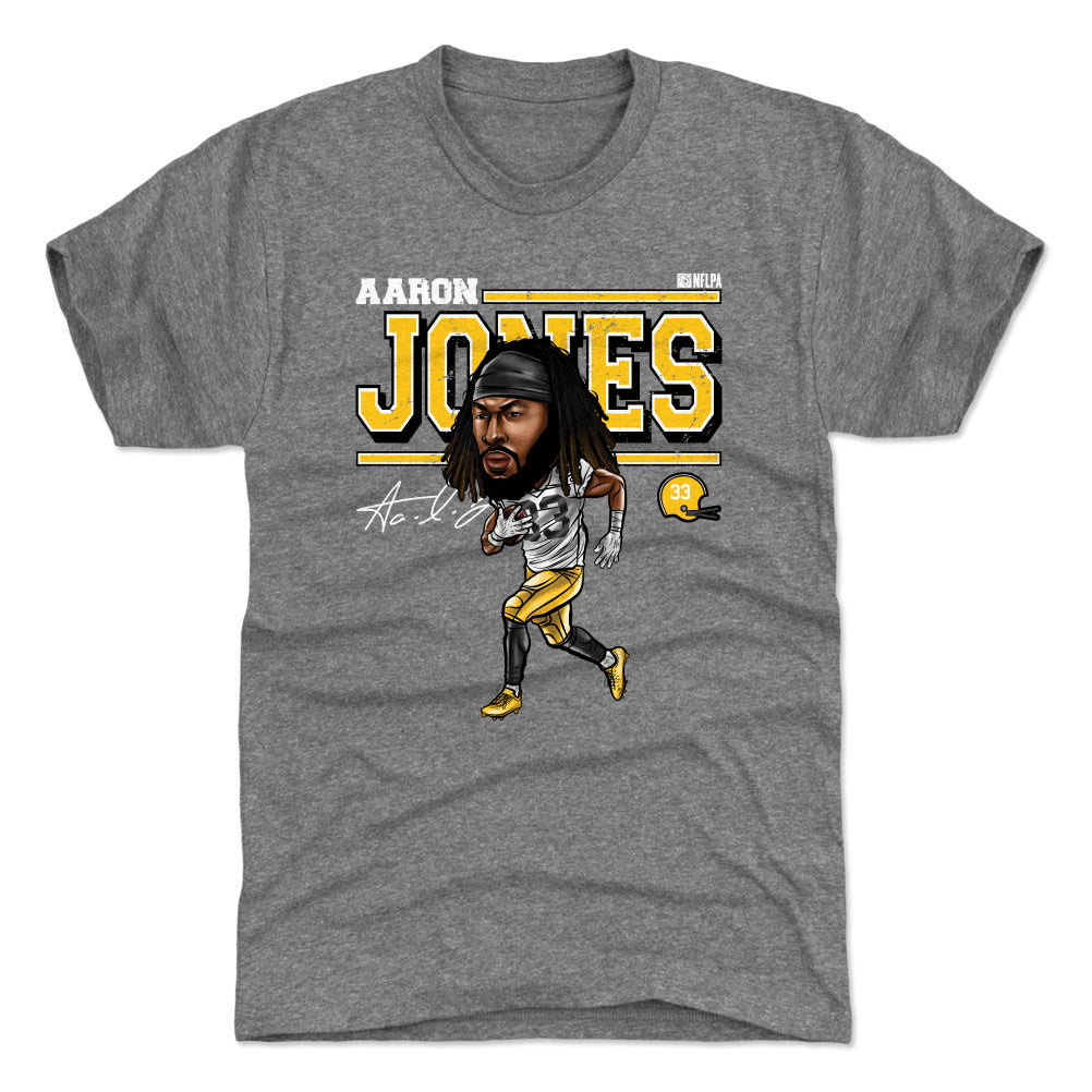 Aaron Jones Men&#39;s Premium T-Shirt | 500 LEVEL