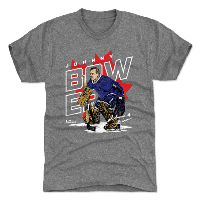 Johnny Bower Men's Premium T-Shirt | 500 LEVEL