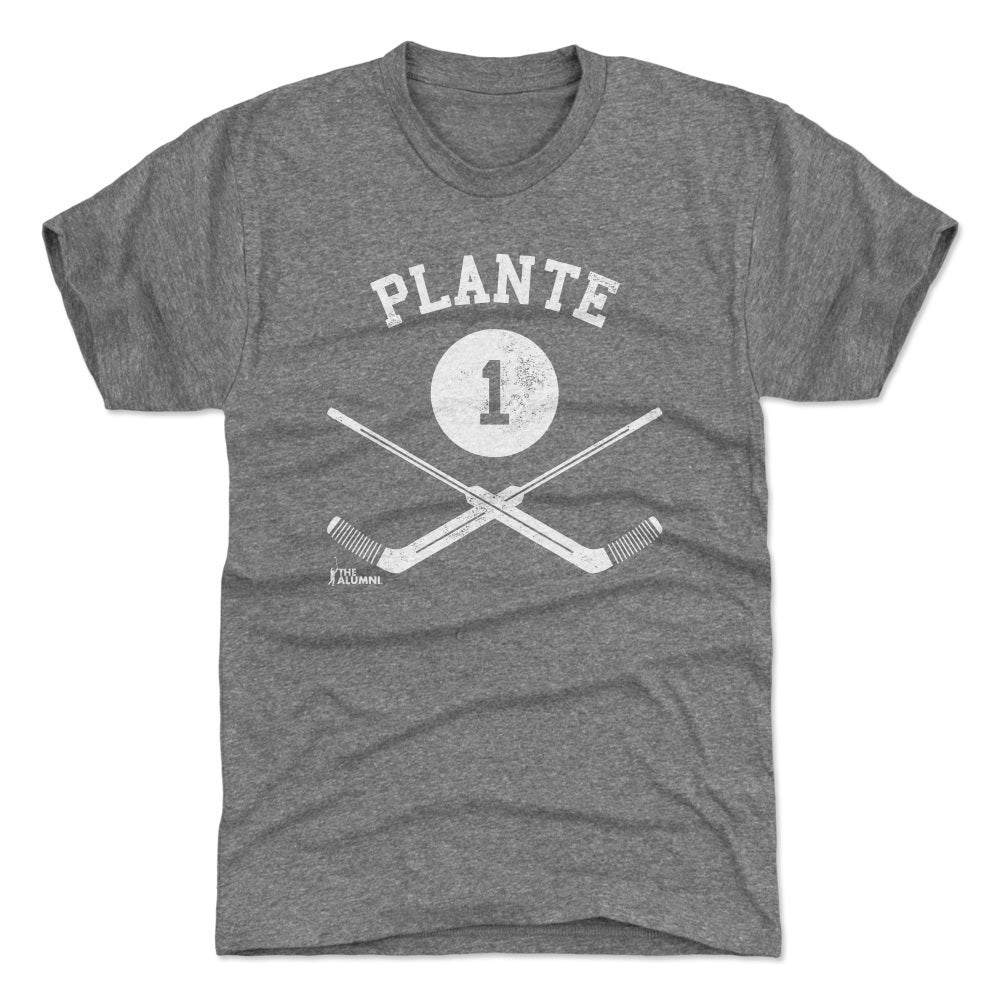 Jacques Plante Men's Premium T-Shirt | 500 LEVEL