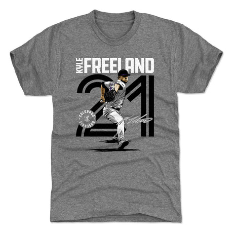 Kyle Freeland Men's Premium T-Shirt | 500 LEVEL