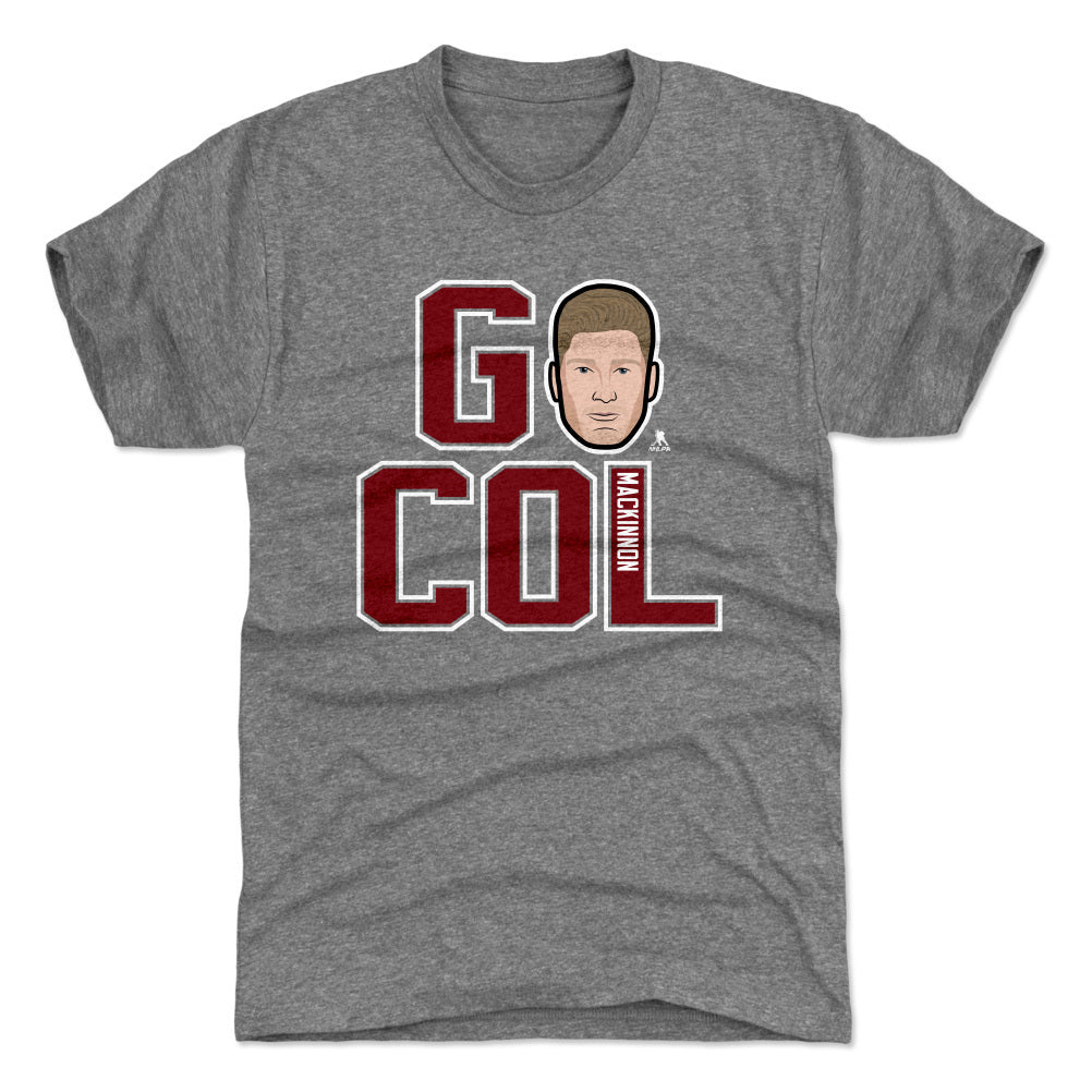 Nathan MacKinnon Men's Premium T-Shirt | 500 LEVEL