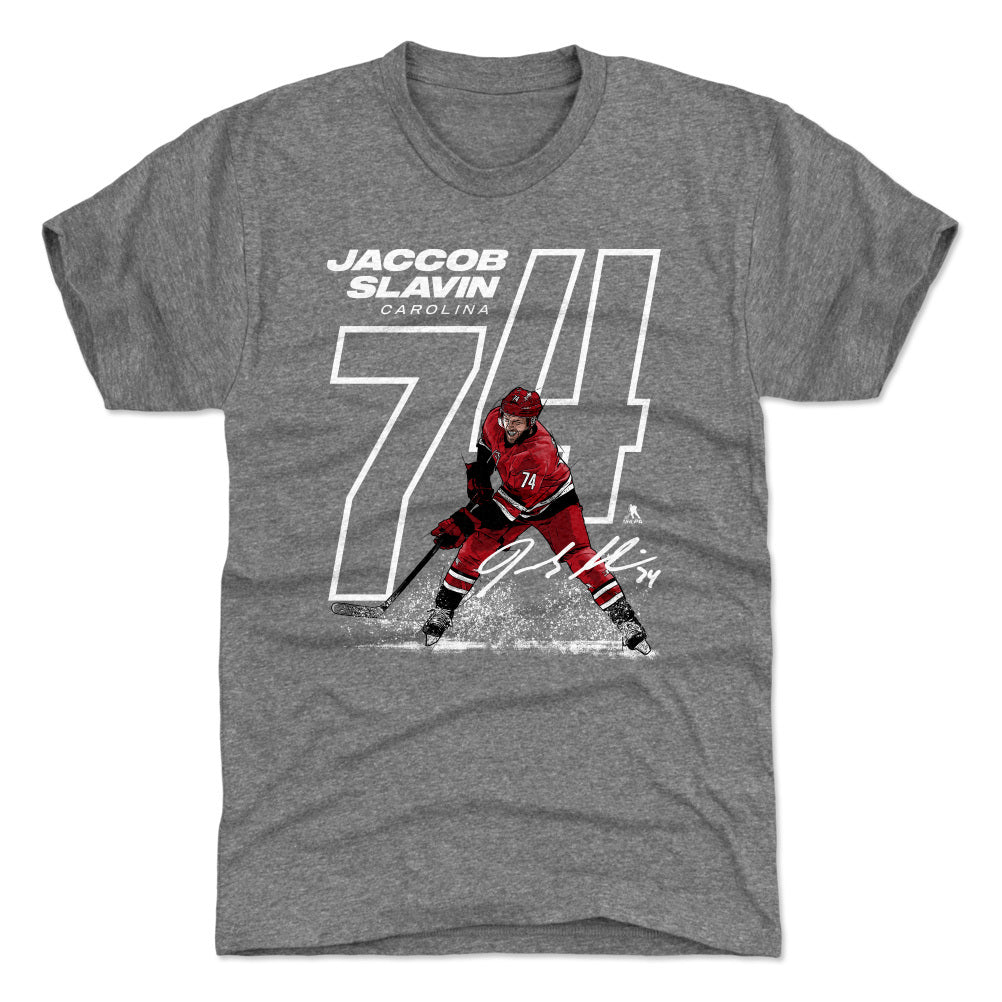 Jaccob Slavin Men's Premium T-Shirt | 500 LEVEL