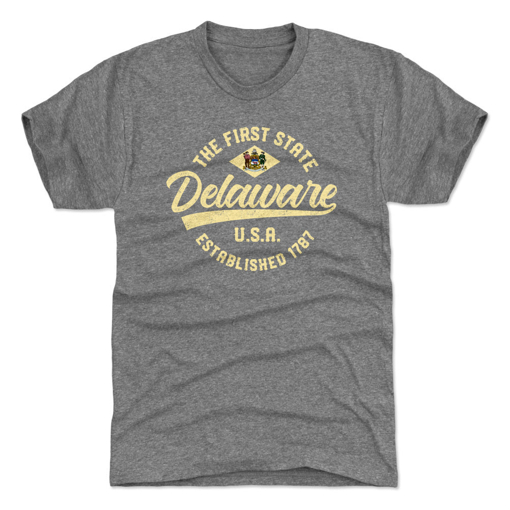Delaware Men's Premium T-Shirt | 500 LEVEL