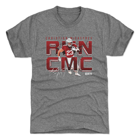 Christian McCaffrey Men's Premium T-Shirt | 500 LEVEL