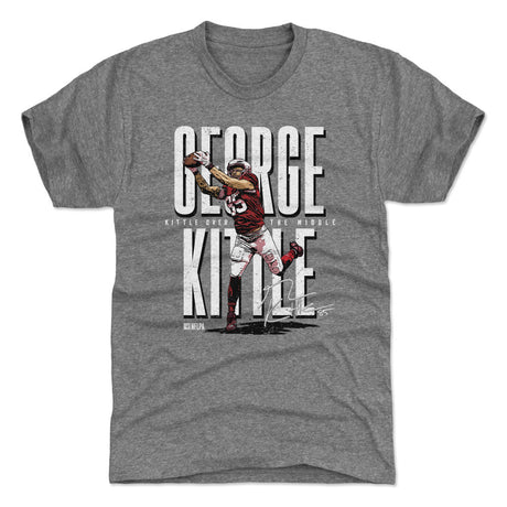 George Kittle Men's Premium T-Shirt | 500 LEVEL