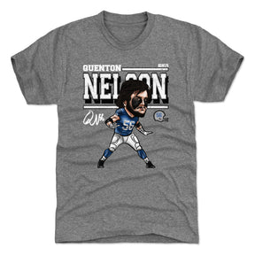 Quenton Nelson Men's Premium T-Shirt | 500 LEVEL