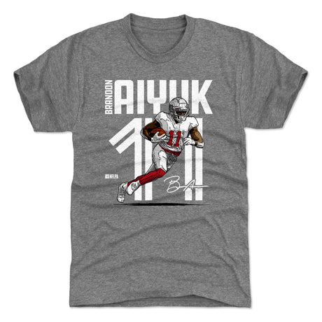 Brandon Aiyuk Men's Premium T-Shirt | 500 LEVEL