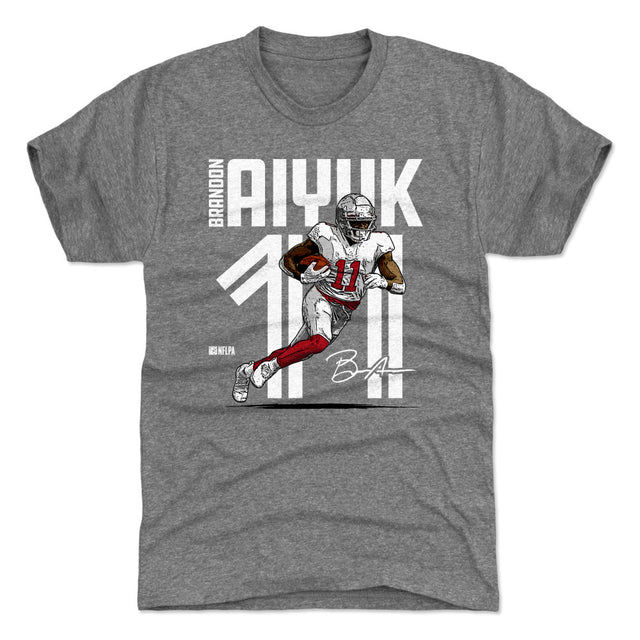 Brandon Aiyuk Men's Premium T-Shirt | 500 LEVEL