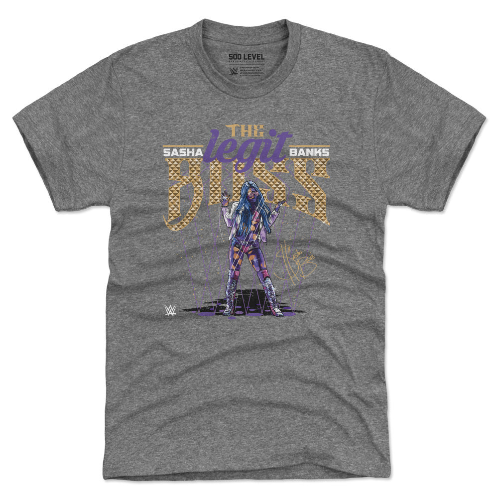 Sasha Banks Men's Premium T-Shirt | 500 LEVEL