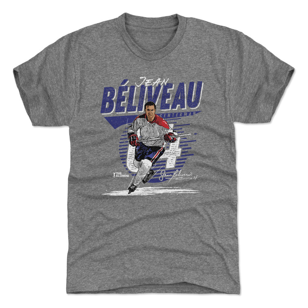 Jean Beliveau Men&#39;s Premium T-Shirt | 500 LEVEL