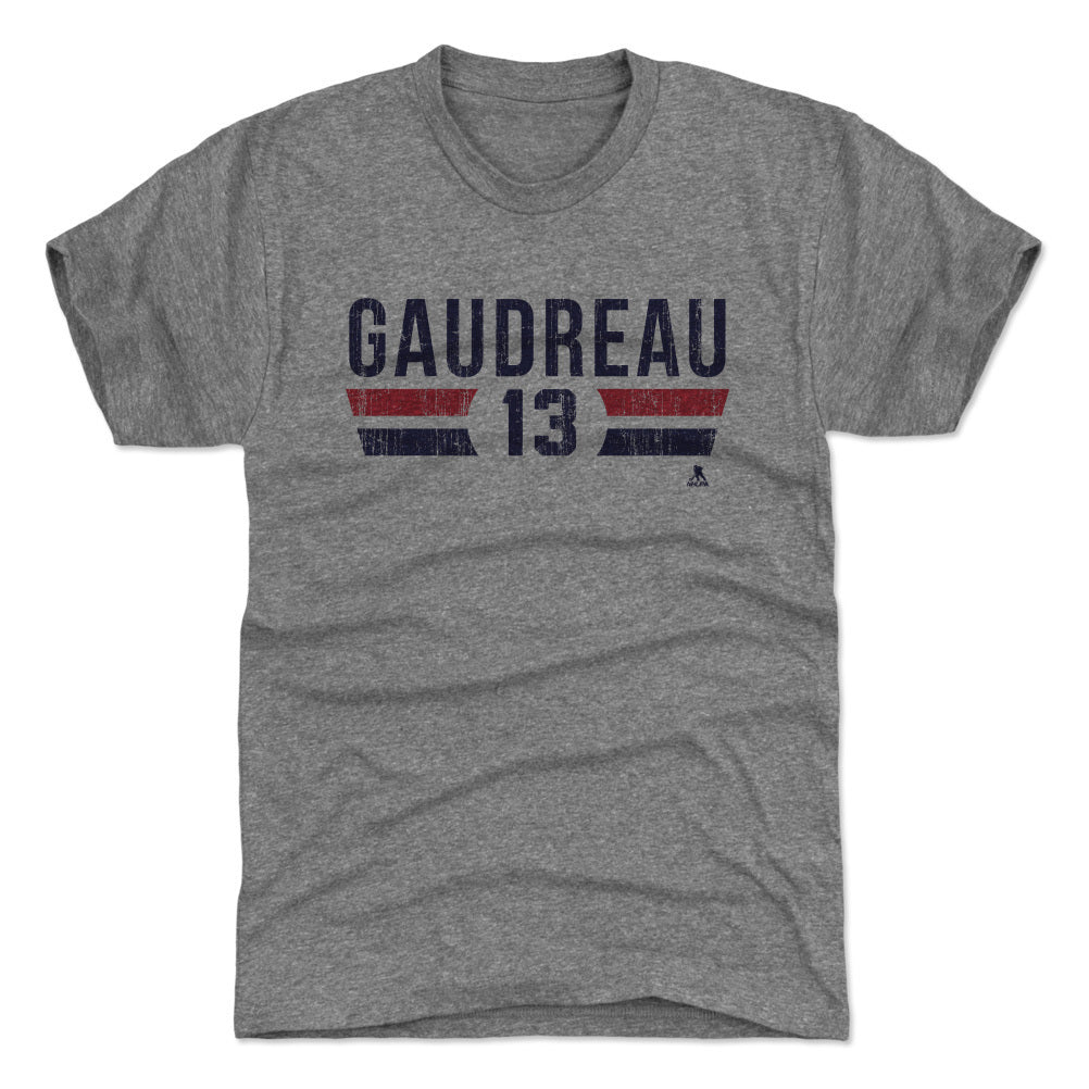 Johnny Gaudreau Men&#39;s Premium T-Shirt | 500 LEVEL