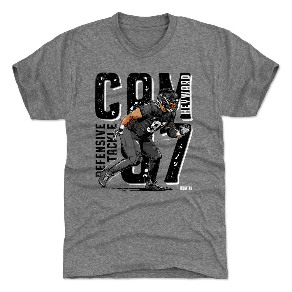 Cameron Heyward Men's Premium T-Shirt | 500 LEVEL