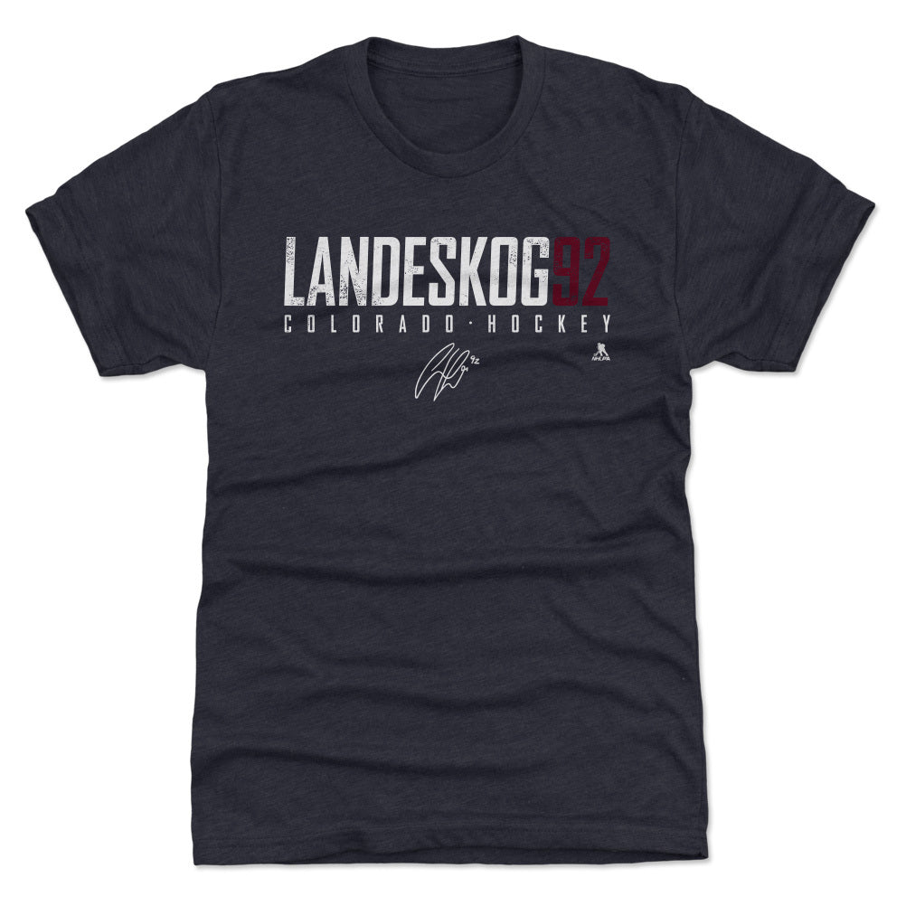 Gabriel Landeskog Men&#39;s Premium T-Shirt | 500 LEVEL