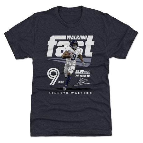 Kenneth Walker III Men's Premium T-Shirt | 500 LEVEL