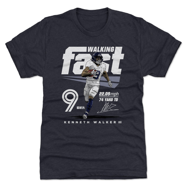 Kenneth Walker III Men's Premium T-Shirt | 500 LEVEL