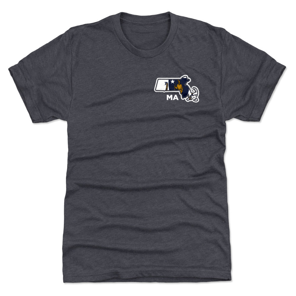 Massachusetts Men&#39;s Premium T-Shirt | 500 LEVEL