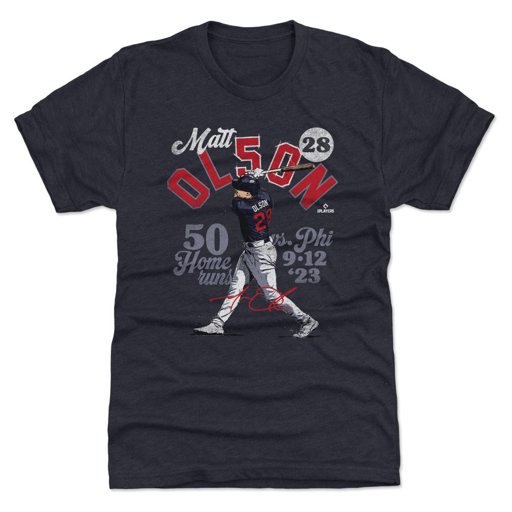 Matt Olson Men's Premium T-Shirt | 500 LEVEL