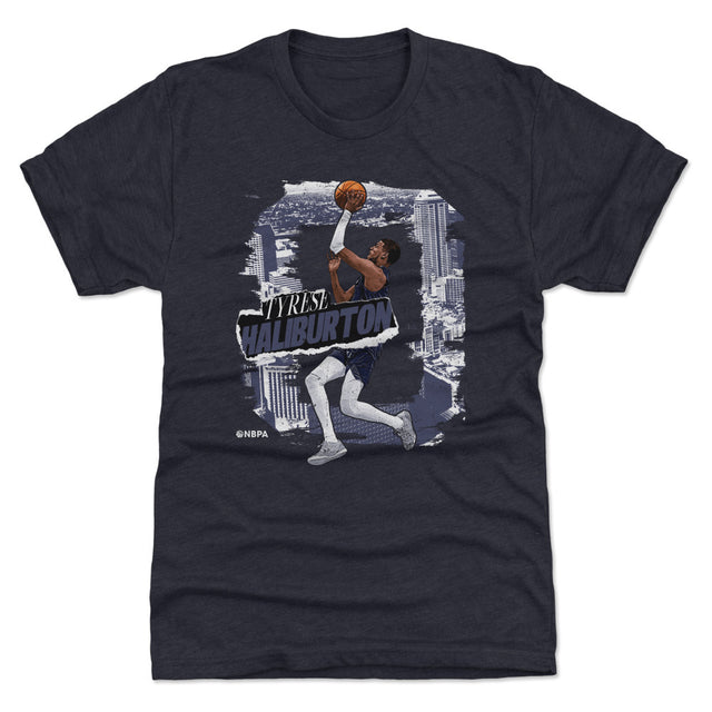 Tyrese Haliburton Men's Premium T-Shirt | 500 LEVEL