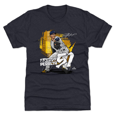 Freddy Peralta Men's Premium T-Shirt | 500 LEVEL