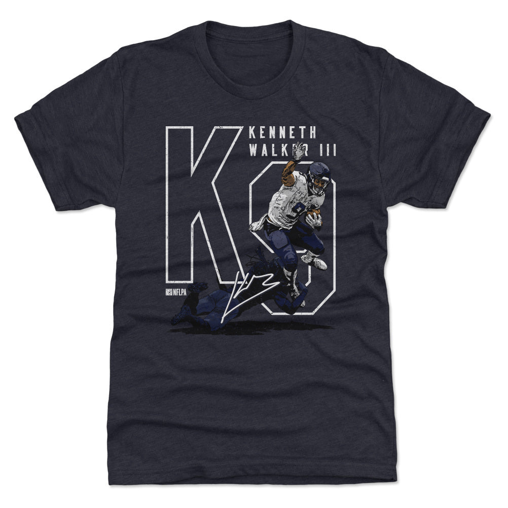 Kenneth Walker III Men&#39;s Premium T-Shirt | 500 LEVEL
