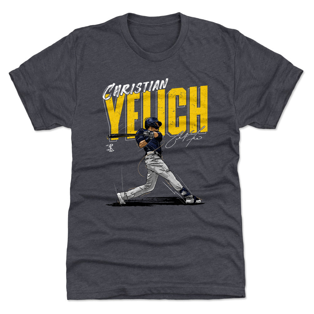 Christian Yelich Men's Premium T-Shirt | 500 LEVEL