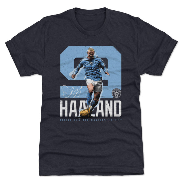 Erling Haaland Men's Premium T-Shirt | 500 LEVEL