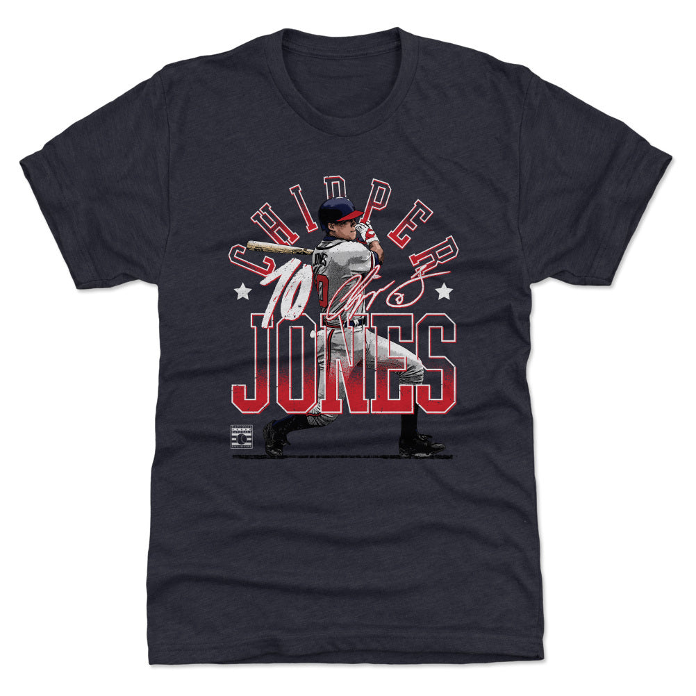 Chipper Jones Men's Premium T-Shirt | 500 LEVEL