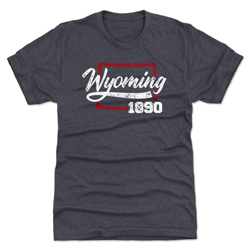 Wyoming Men's Premium T-Shirt | 500 LEVEL