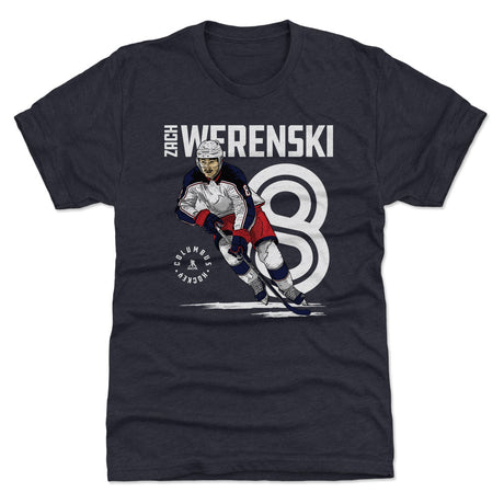 Zach Werenski Men's Premium T-Shirt | 500 LEVEL