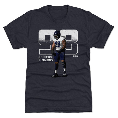 Jeffery Simmons Men's Premium T-Shirt | 500 LEVEL